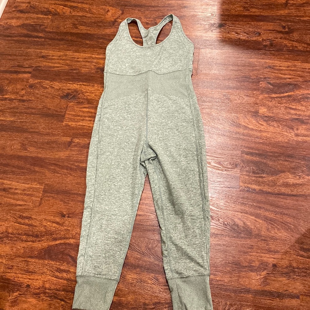 FREE PEOPLE Movement One Piece Workout Onesie Green size Large